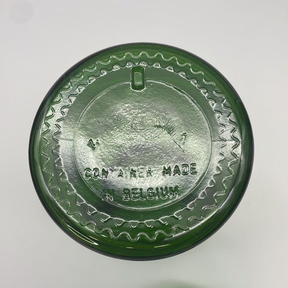 Vintage Apothecary Mushroom Domed Lid Storage Jar Made in Belgium MCM - Picture 5 of 8